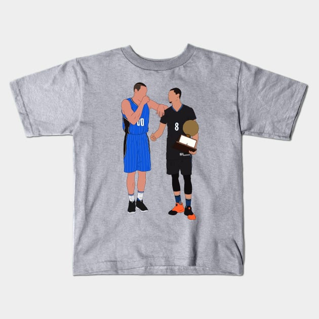 Aaron Gordon Adnd Zach LaVine Kids T-Shirt by rattraptees